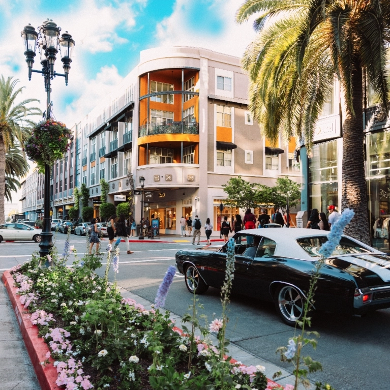 Santana Row in San Jose